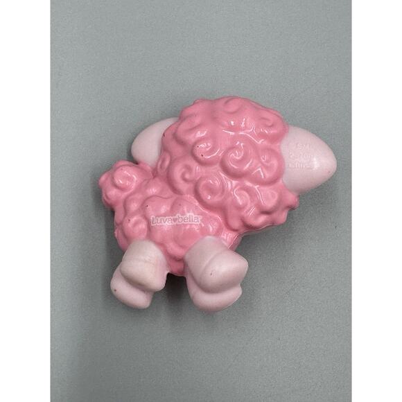 Luvabella Doll Baby Pink Sheep Lamb Accessory Animal Toy Replacement Pet - Picture 2 of 5
